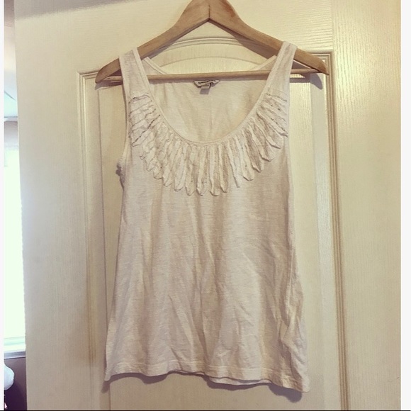 Banana Republic White Tank - Picture 1 of 5